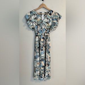 SHEIN Ruffle Sleeve Maxi Dress size Small. New without tag